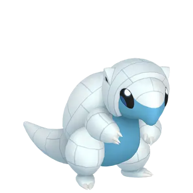 #0027 Sandshrew Alola Form Shiny 6IV Hidden Ability In-game Trade Pkm Go